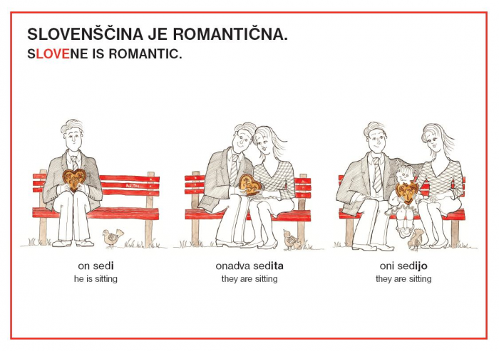 Romantična slovenščina na tečaju za čiste začetnike