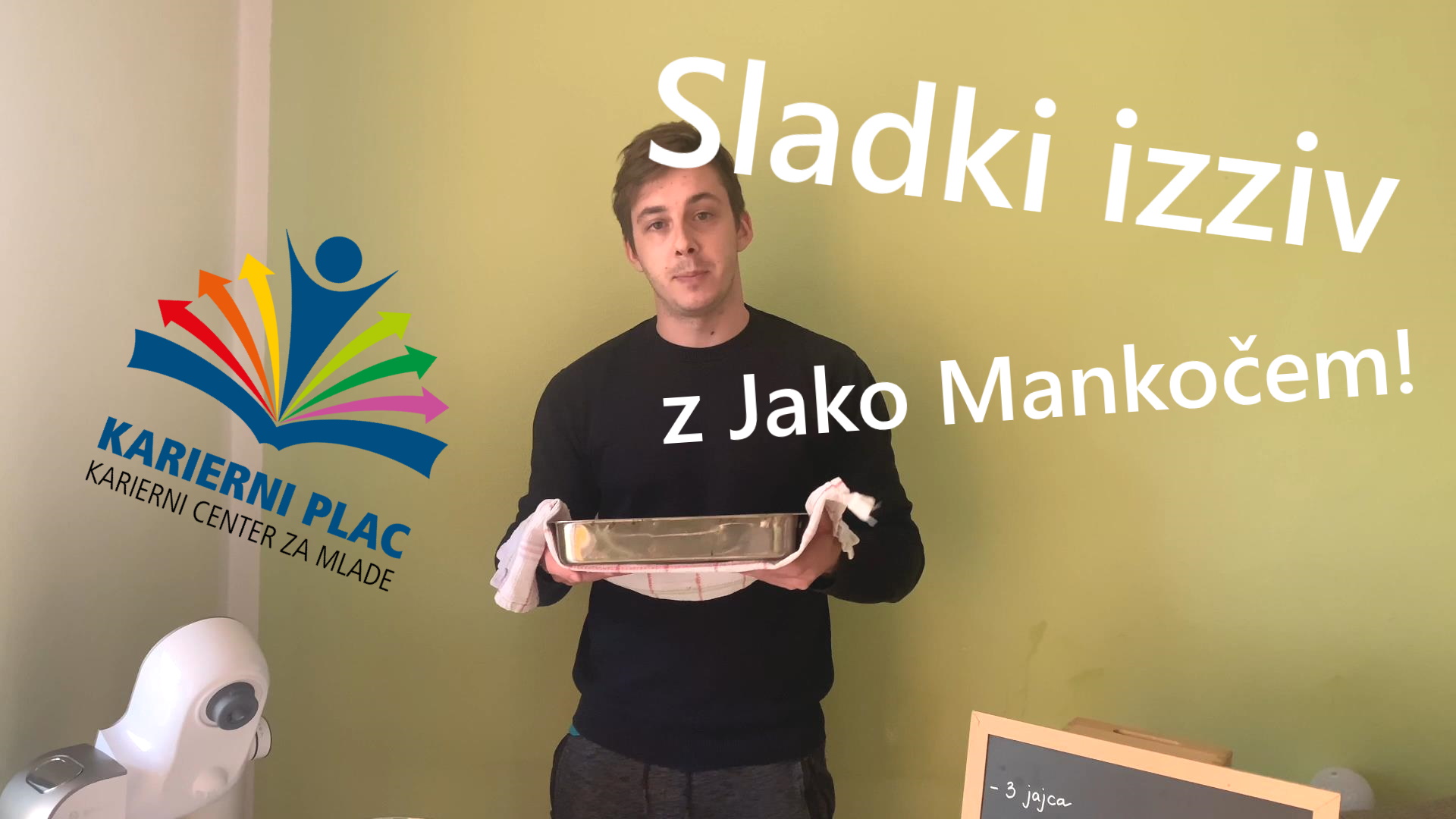 Karierni Plac in Jaka Mankoč za osnovnošolce pripravila Sladki izziv!