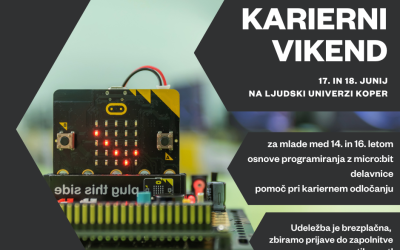 Karierni vikend z Micro:bit