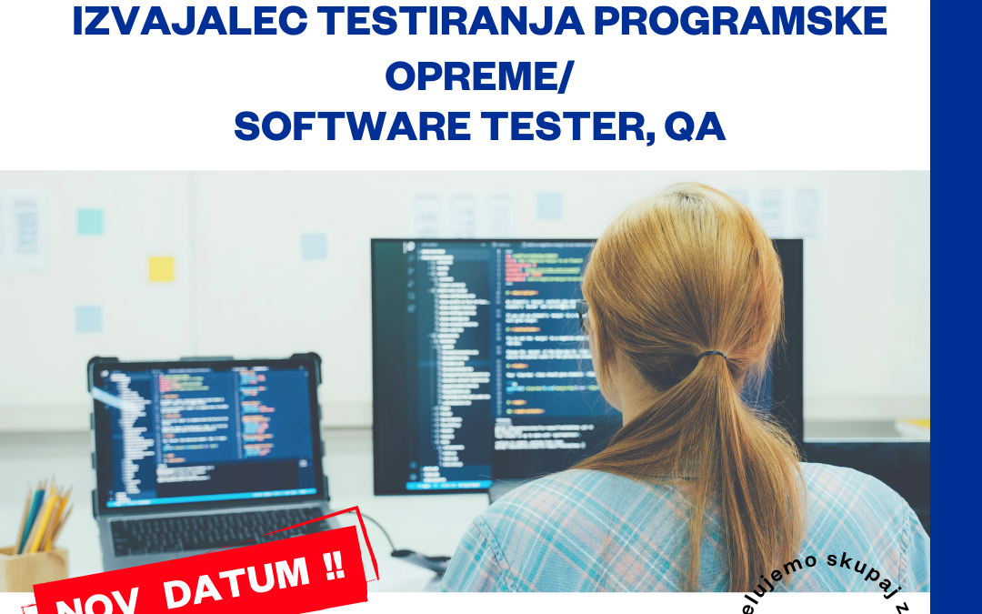 Predstavitev poklica: izvajalec testiranja programske opreme/software tester
