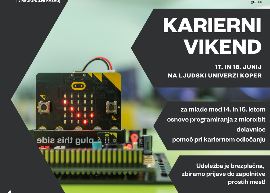 Karierni vikend z Micro:bit