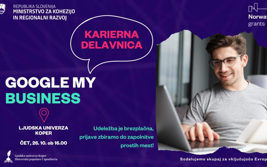 Karierna delavnica Google my business