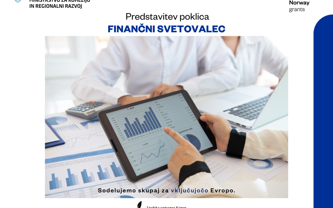 Predstavitev poklica: Finančni svetovalec