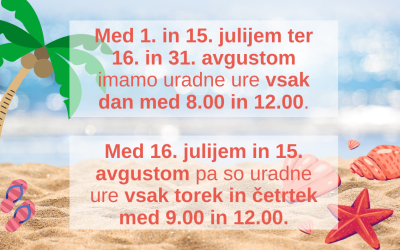 Uradne ure med poletjem