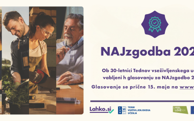 Znanje povezuje: praznujemo 30 let TVU in podeljujemo priznanja ACS za izjemne učne poti 
